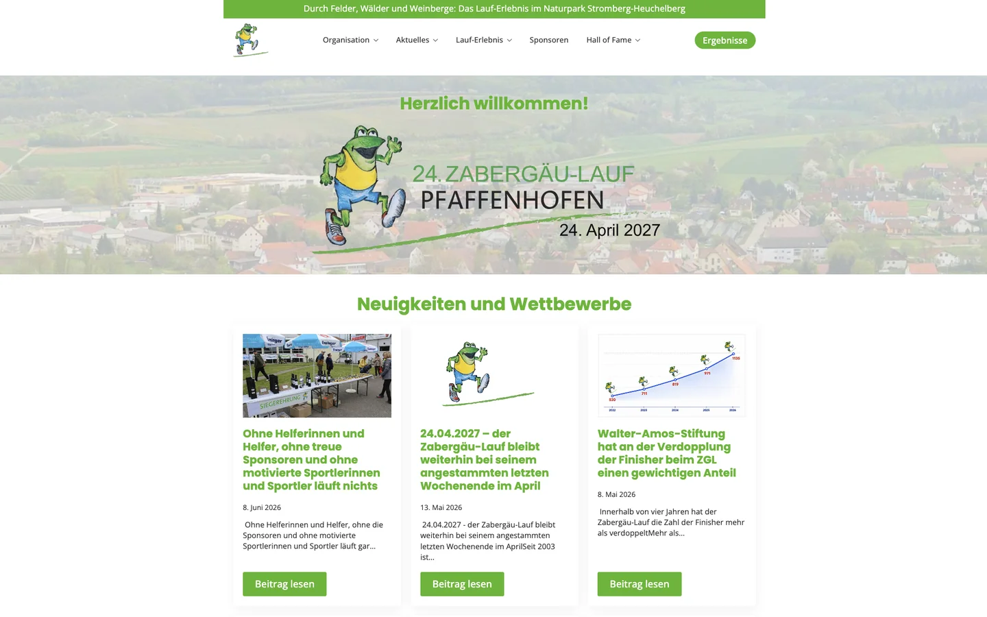 Startseite von Zabergäu-Lauf
